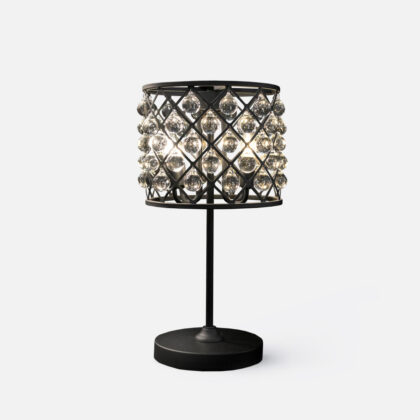 Tischlampe „Crystal Noir“
